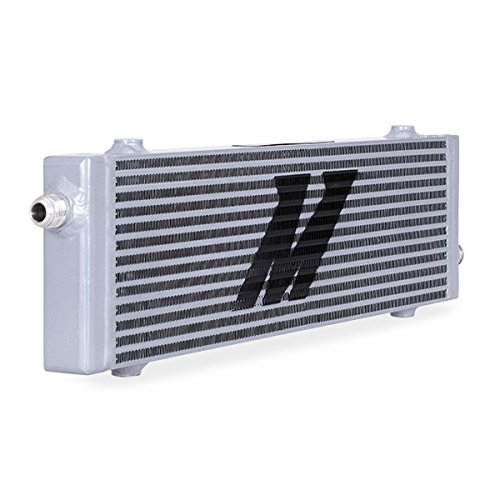Mishimoto Universal Cross Flow Bar & Plate Oil Cooler, Large, Silver #TOP1