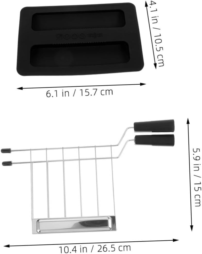 1set Sandwich Clip Toaster Lid Protective Cover for Toaster Machines Compatible Models Easy to Use Stylish and Design for Kitchen Convenience