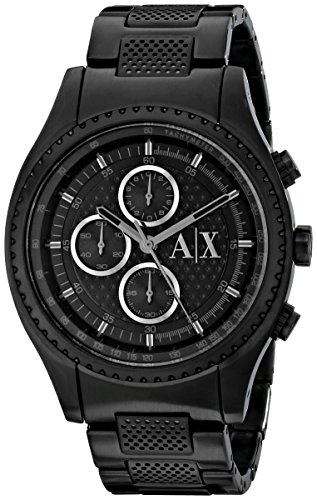 Buy Armani Exchange Men's AX1605 Black Watch Online at Low Prices in ...