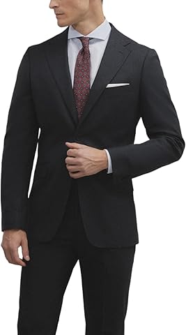SILBON Americana Traje Natural Stretch para Hombre