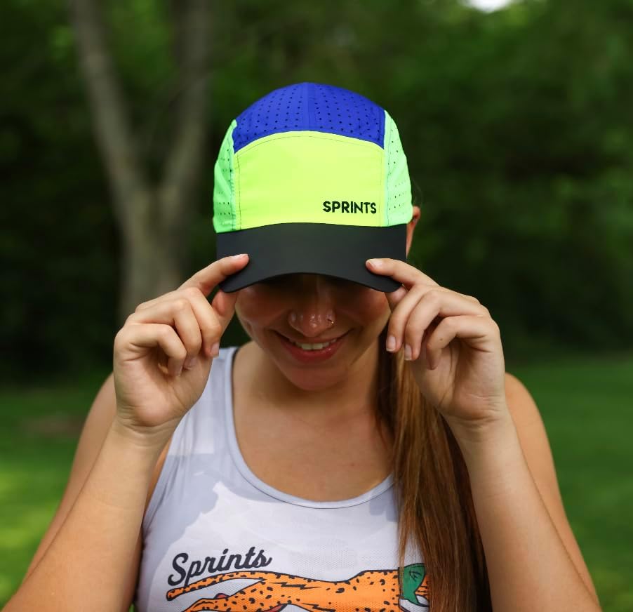 Sprints Race Day Performance HyperG Racing Cap | The Lightweight, Quick Dry, Running, Sport Hat, One Size, Unisex - Image 3