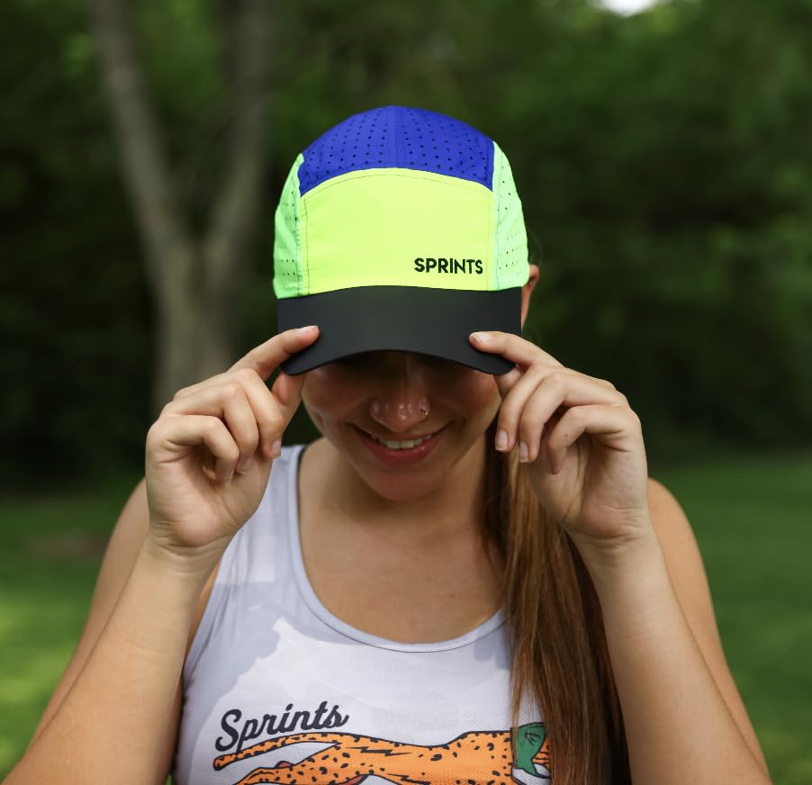 Image of Sprints Race Day Performance HyperG Racing Cap | The Lightweight, Quick Dry, Running, Sport Hat, One Size, Unisex