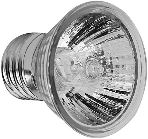 Filfeel 3Pcs Heating Light Bulb Aquarium Lamp for Pet Reptile Heat Emitter for Turtles 25W+50W+75W
