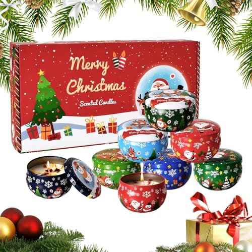 Bougies de Noël parfumées pour illuminer vos soirées en famille et repas de fêtes