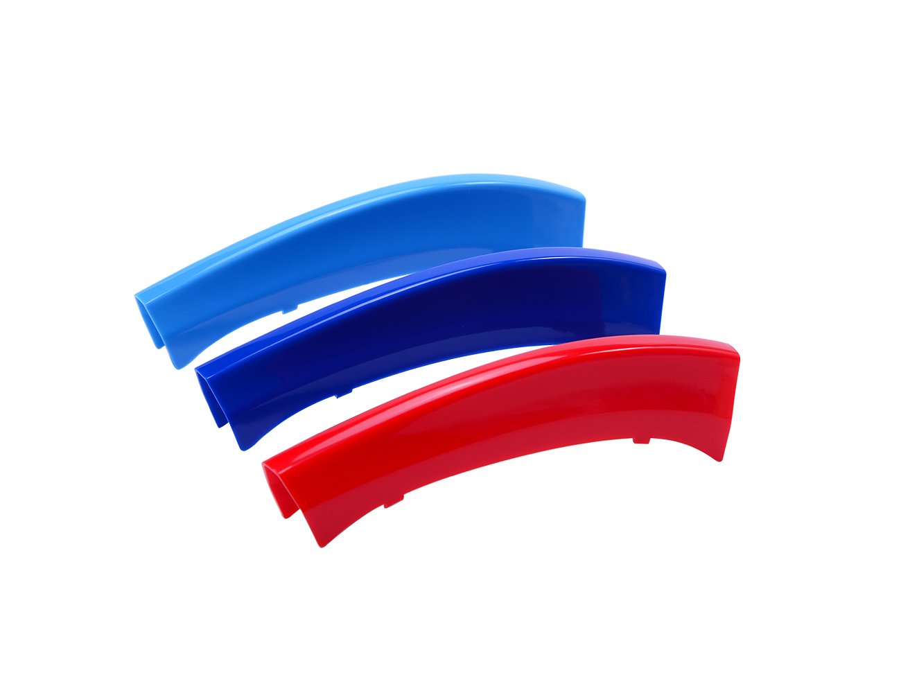 3 piezas/set para parrilla delantera TRIM decoración deporte rayas riñón emblemas para X5 2008 – 2013 x6 2009 – 2011