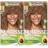Garnier Hair Color Nutrisse Nourishing Creme, 73 Dark Golden Blonde (Honey Dip) Permanent Hair Dye, 2 Count (Packaging May Vary)