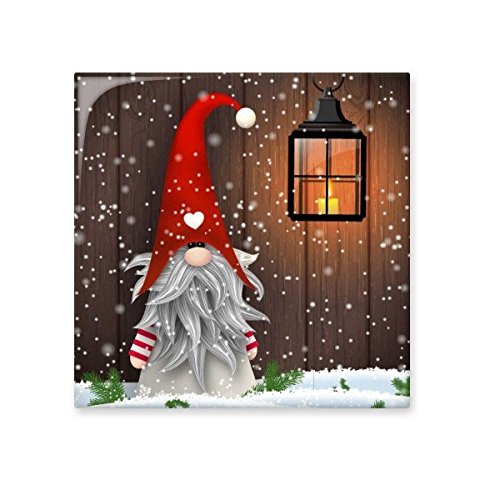 Carreau céramique Père Noël grand format motif fête pour mur cuisine et salle de bain