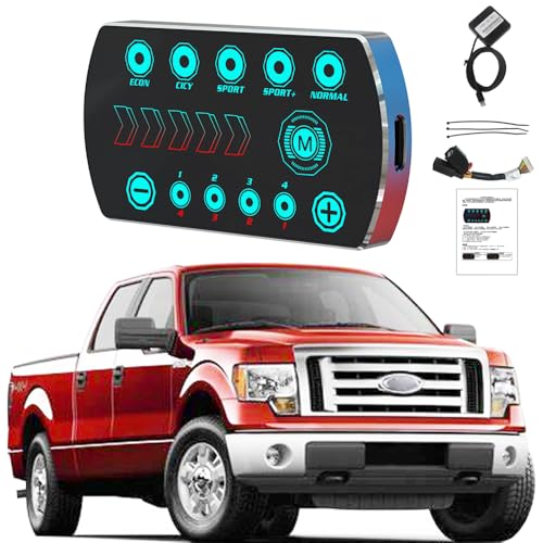 Throttle Response Controller 10 Drive Modes Intelligent Smart Electronic Racing Pedal Accelerator Compatible for Mazda Ford F150-F550 Explorer Mustang Bronco Ranger Edge Fusion Taurus Focus Land Rover