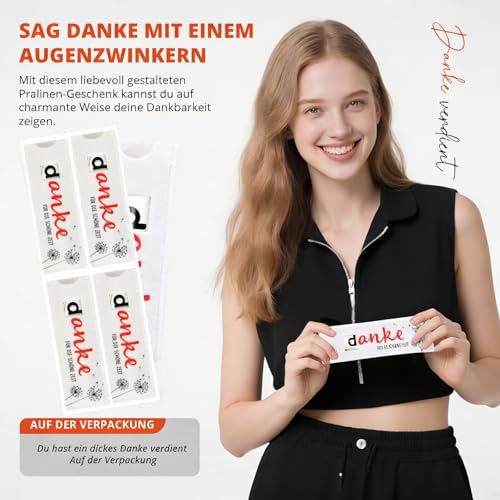 ASQzhuLIWing 12pcs Dankeschön Geschenke Verpackung Hülle Filzhüllen ohne Schokolade für Kollegen Danke Geschenk Kleine Abschiedsgeschenke Kollegen Teams Erzieherin Lehrer Mitarbeiter (Grau)