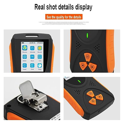 Medidor EMF portátil con detector nuclear y alarma miniatura 7