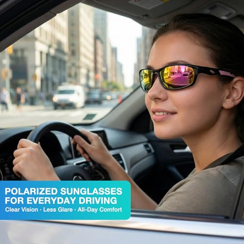 Image of RIVBOS Sunglasses for Men Women Polarized UV Protection Sports Fishing Driving Shades Cycling RB833