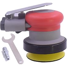 Air Random Orbital Sander 3inch Pneumatic Palm Sander 3 x 0.59 Diam.disc sanding Pad For Wood, Composites, Metal
