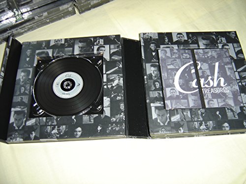Collectors Dream Johnny Cash Treasures / 3 Black Retro Lp Design Cds In The Box: The Hits, Duets, Gospel Singer / Stunning Collector's Set #TOP3