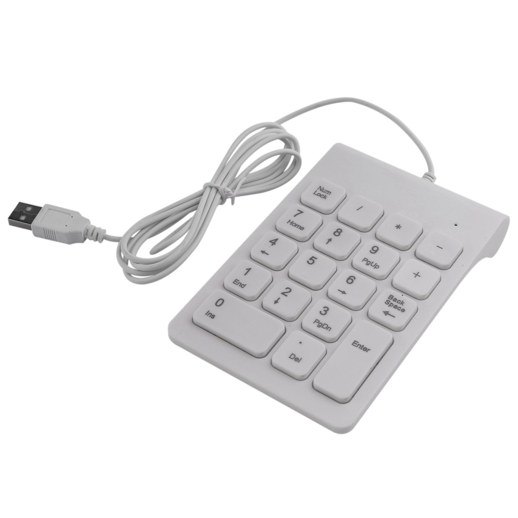 Mini USB with Numeric Cable Numeric Keypad 18 Keys Digital Keyboard for Accounting Cashier Laptop Android Laptop Tablets PC ()