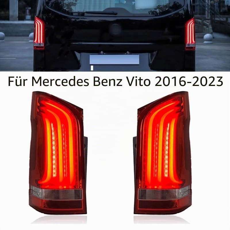 Rückleuchten Montage, für Benz Vito 2016-2021 W447 Heckleuchte Lampenfassung(Links und Rechts), B Right
