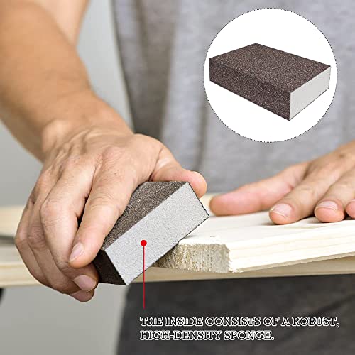 Spugne Abrasive 12 Pezzi Spugna Abrasiva