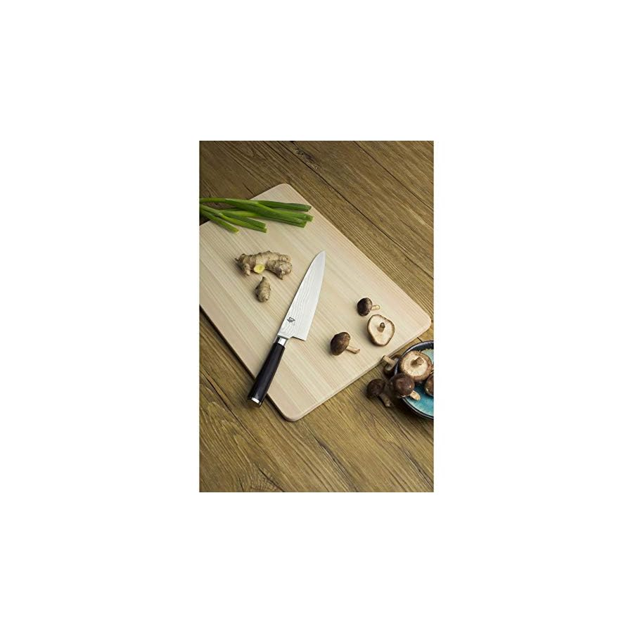 Shun-Cutlery-Classic-Professional-Asian-Cooks-Knife-7-Gyuto-Style-Ideal-For-All-Around-Food-Preparation-Authentic-Handcrafted-Japanese-Knife Shun Classic 7" Asian Cook’s Knife, Handcrafted Japanese Kitchen Knife, VG-MAX Core with Damascus Stainless Steel Cladding, Pakkawood Handle, Gyuto-Style Chef Knife for Professional and Home Chefs