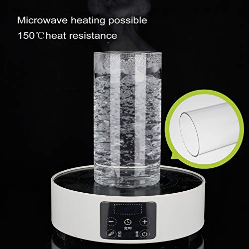Erreloda Glass Food Storage Jars Containers, Glass Storage Jar With Airtight Bamboo Lids 950Ml Set Of 3 Kitchen Glass Canisters For Coffee, Flour, Sugar, Candy, Cookie, Spice And More #TOP6