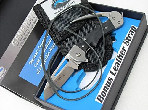 Myerchin Knives BF377 Generation 2 Black G10 Handle Crew Professional Rigging Tool