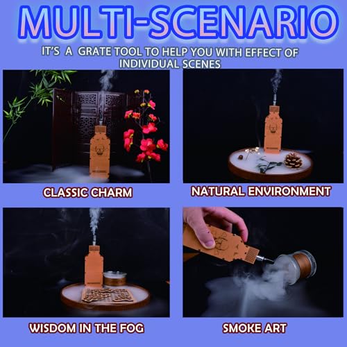 Máquina de humo portátil de mano con efectos de humo miniatura 2