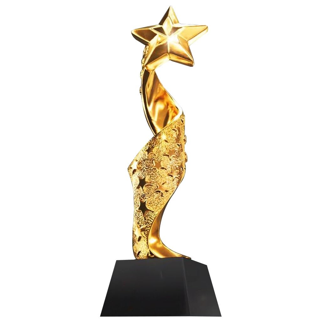 Trophées Trophée Étoile Dorée À Cinq Branches Trophée du Prix De L'équipe Championne des Ventes des Employés Exceptionnels Prix pour La Première Place du Concours Coupes