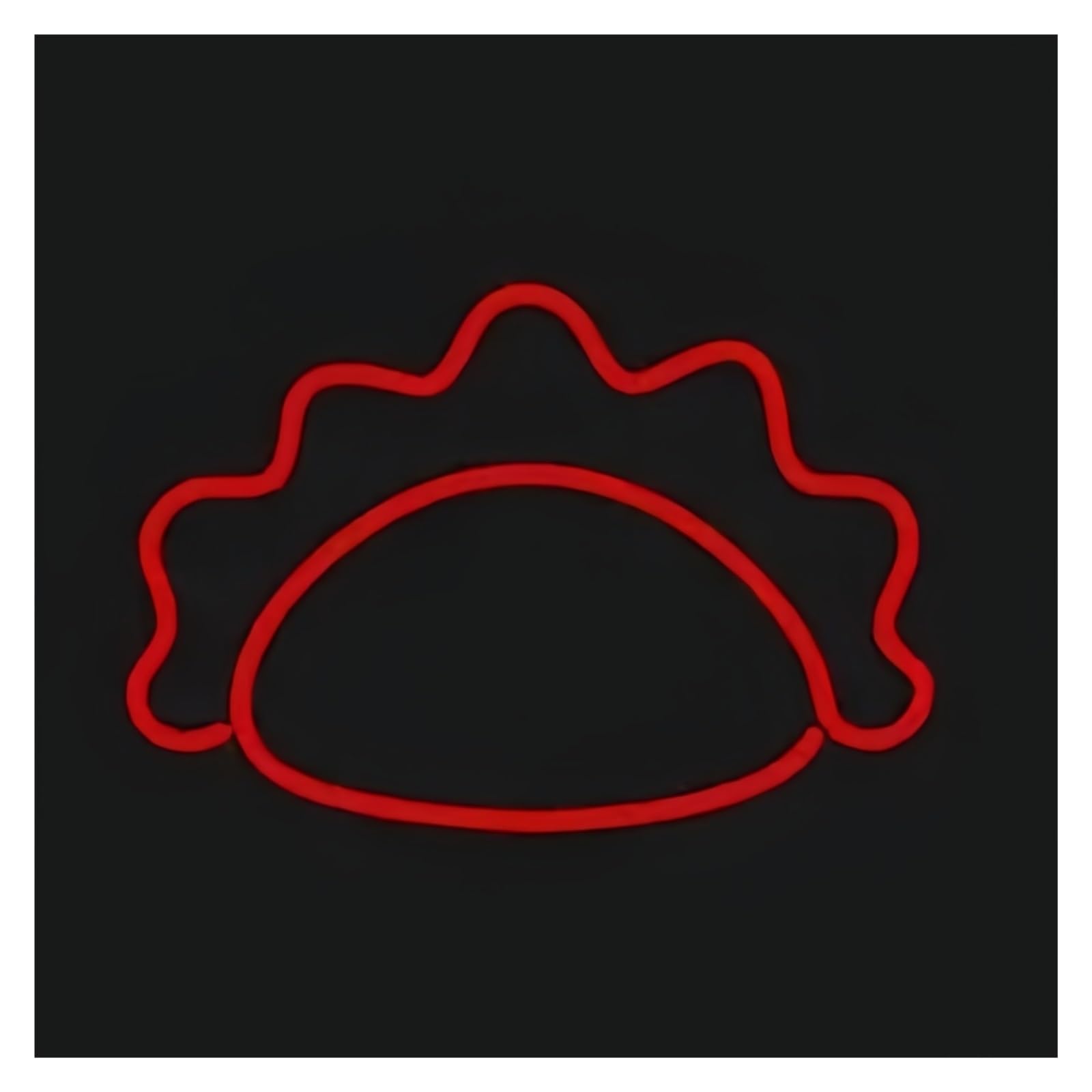 SHOUXI Sign Lamp Cute Dumpling Neon Sign USB Powered, Wall Restaurant Kitchen Decoration Window Show Light 40x28cm(G)