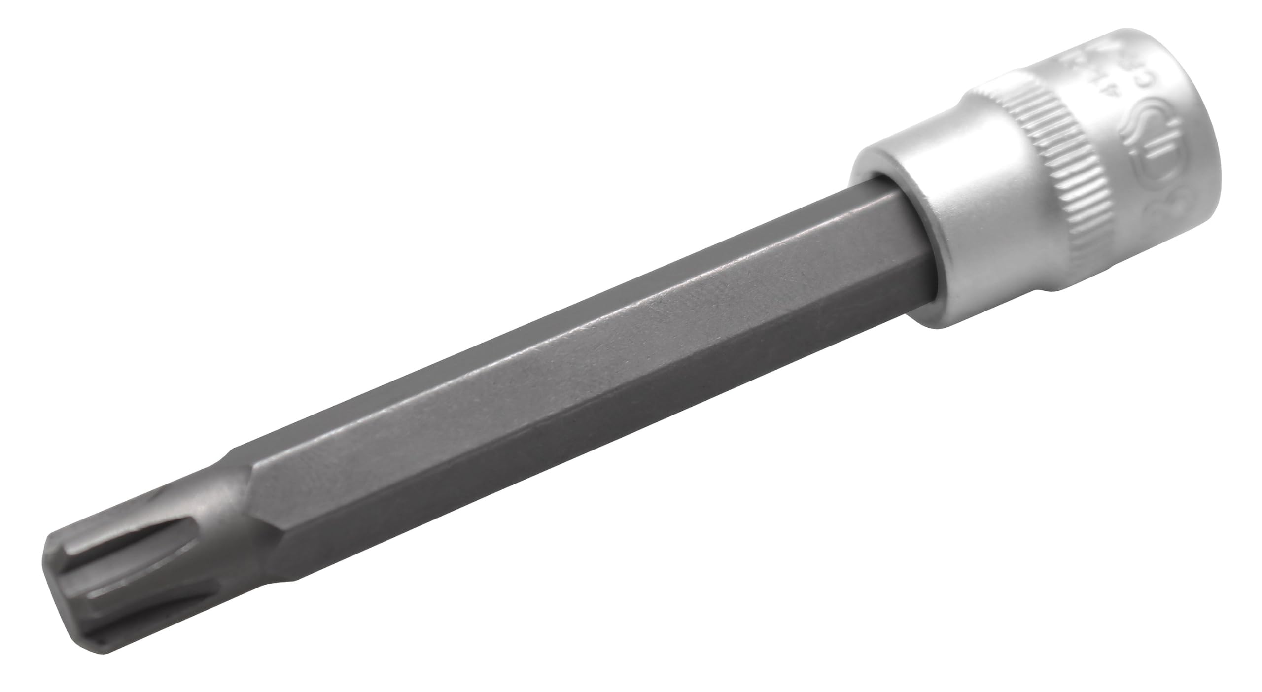 BGS 4145 | Bit Socket | length 100 mm | 10 mm (3/8") Drive | Spline (for RIBE) | M10