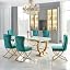 Dining Table Set for 10, Blue C