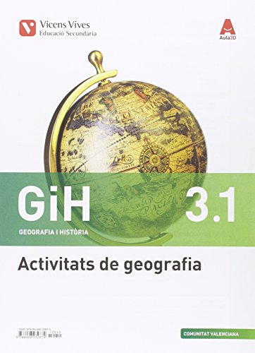 Portada de Gih 3. Activitats de Geografia 1 i 2.Comunitat Valenciana 3