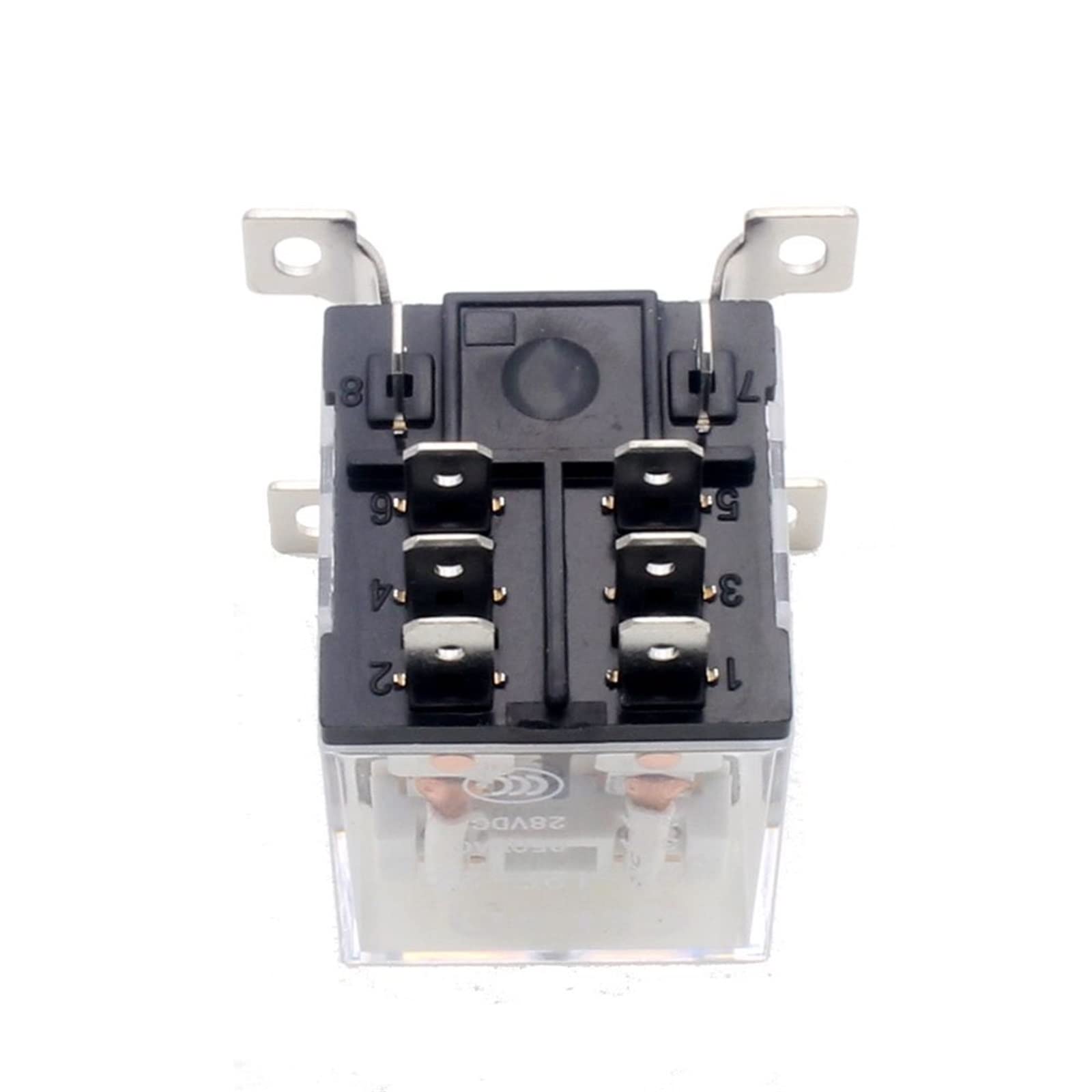 Relé de potencia de propósito general 8 pines JQX-12F 2Z DC 12V 30A Accesorios electrónicos