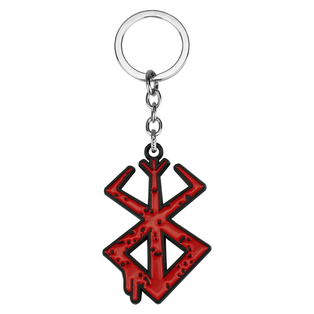 KANGSHUNManga Berserkers Behelit Keychain for Women Men Cosplay Behelit Accessories Gift for Fan Keychain