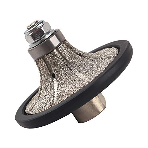 Raizi B25 25mm Demi-bullnose/Roundover Diamond Hand Profiler/Router Bits for Granite Countertops, B25 (25mm) - Image 4