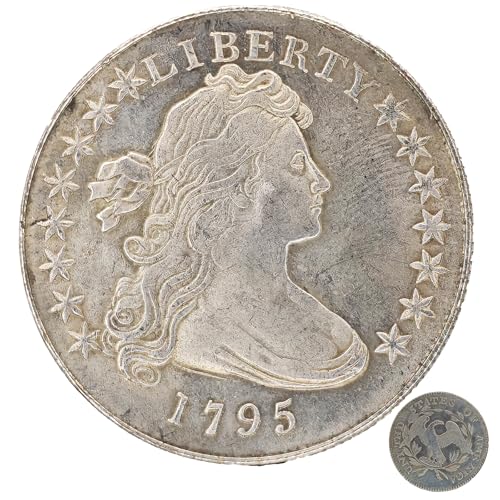 Rare Collectible Coins Bitcoin American History Coins Party Gifts Memorabilia Reproduction Collectibles Artwork Amazon Silver Coins Trump Coins Collectors Gifts 1795?3PCS?