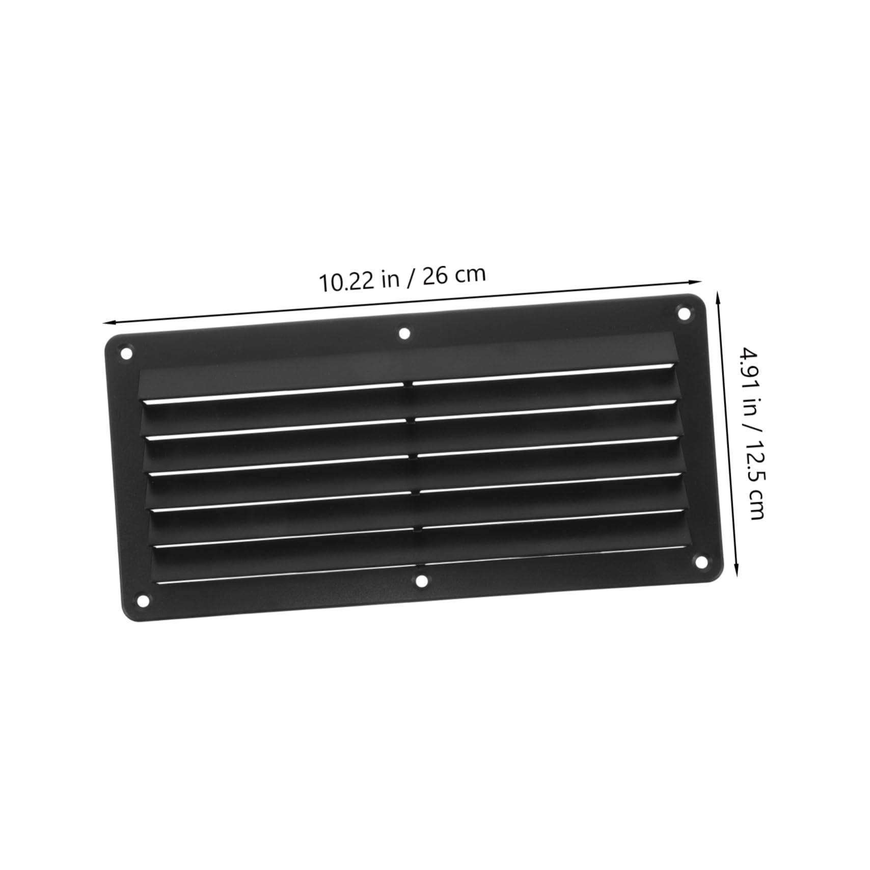 Alipis Grille De Ventilation Rectangulaire, Sortie D'air Pour Bateau Et Yacht, Couvercle De Ventilation En Plastique Pour Voiture Et Camping-car