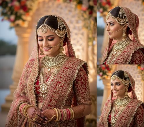 Image of NEW! Touchstone inchContemporary Kundan Collection inch Indian Bollywood Royal Mughal Beautiful Long Chaanbaali Kundan Look Faux Pearls Designer Bridal Jewelry Jhoomer In Gold Tone For Women.