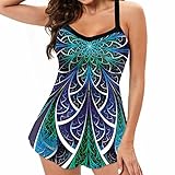 QWUVEDS Herren Funkarmbanduhr Swimdress Badeanzüge Plus Stück Größe Set Riemchen Frauen Zwei Back Print Swimwears Tankinis Sets Männliche Uhren