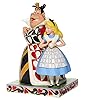 Enesco Disney Traditions by Jim Shore Alice in Wonderland and The Queen of Hearts Figurine, 8.25 Inch, Multicolor #4
