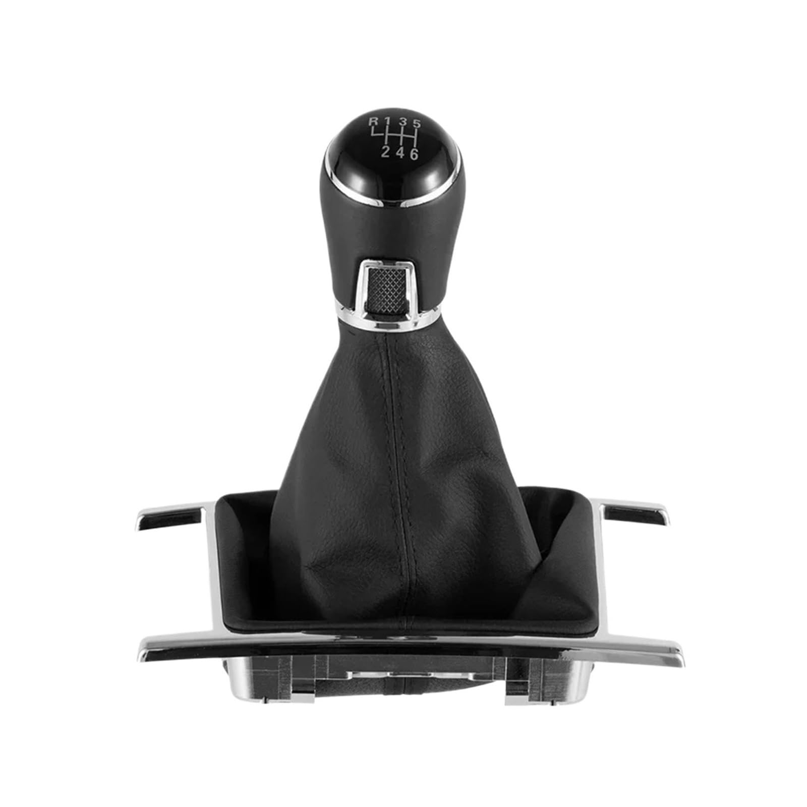 Valtorencia 5/6 Speed Car Gear Shift Knob,Fit for Volkswagen/VW/Amarok 2010-2022 Manual Lever Stick Boot Parts Auto Shift knob Handle(6speed)