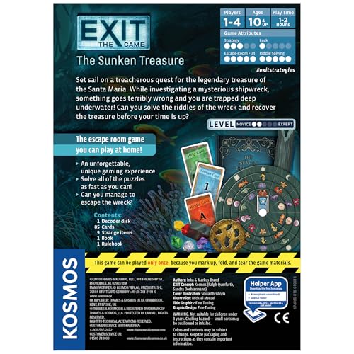 The Sunken Treasure | Exit: The Game - A Kosmos miniatura 2