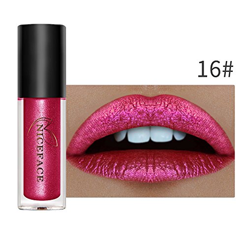 Preisvergleich Produktbild TOWAKM Lippenstift,Sexy Langlebiger Wasserdichter Flüssiger Lippenstift Lippenstift Kosmetisches Schönheits Make up