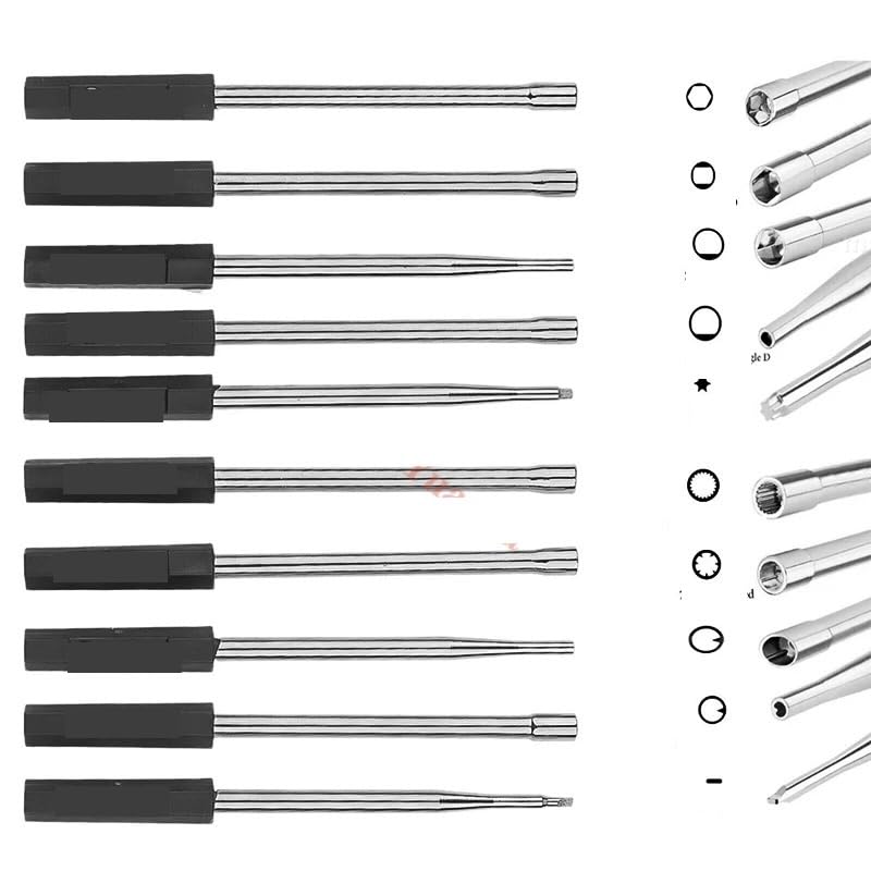 Cacciavite Strumento di regolazione del carburatore Kit da 10 pezzi per motore a 2 tempi