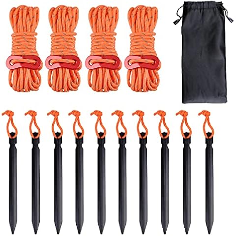 Azarxis 4mm Reflective Guy Line Set Cover