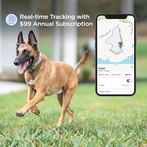 PetSafe Invisible Fence GPS Dog Fence & Tracking Collar Bundle - Wireless GPS Tracker Collar with Red Training Flags & Treat Bag - Waterproof - Medium & Large Dogs - 1 Year Subscription Included - Image 4