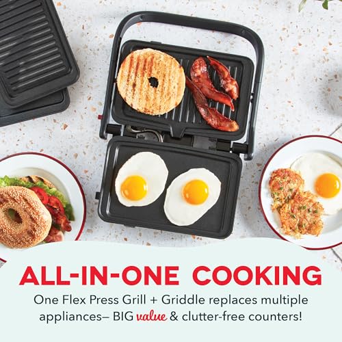 DASH MultiMaker Flex Press Grill System DIG024GBGY04 の商品画像 4