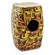 TIGER CAJ3 Cajon mit Spielfläche Zebrawood