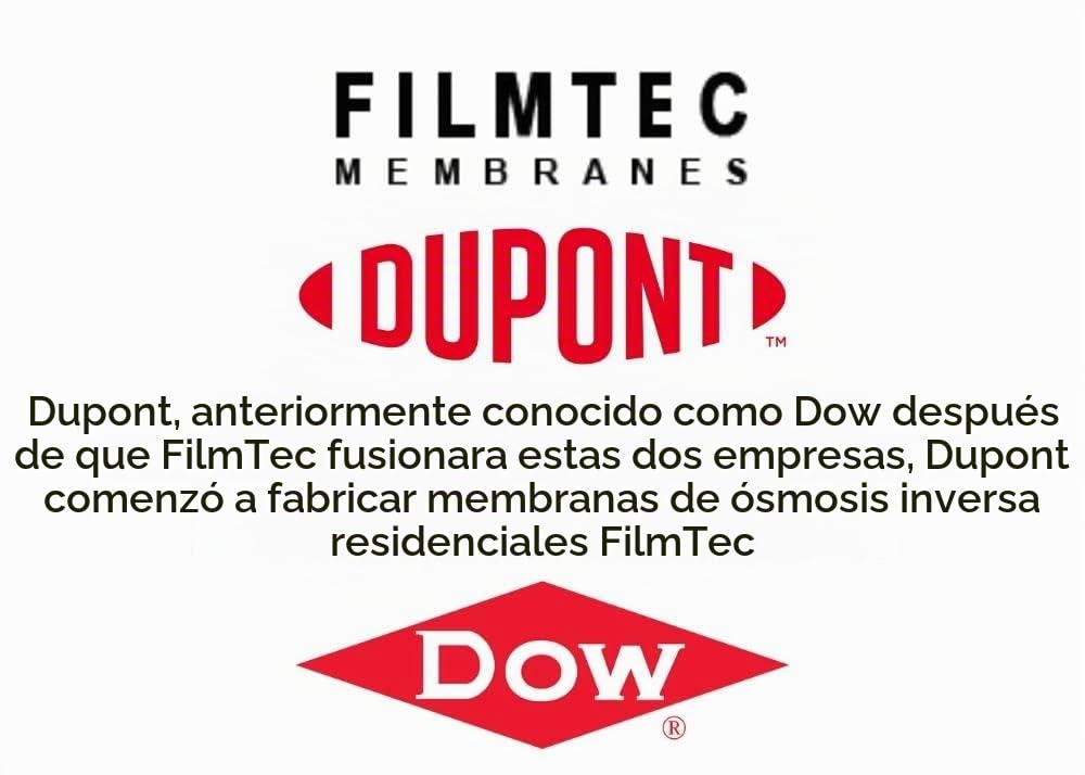 Filmtec BW60-1812-75 Membrana residencial RO de 75 GPD Filmtec