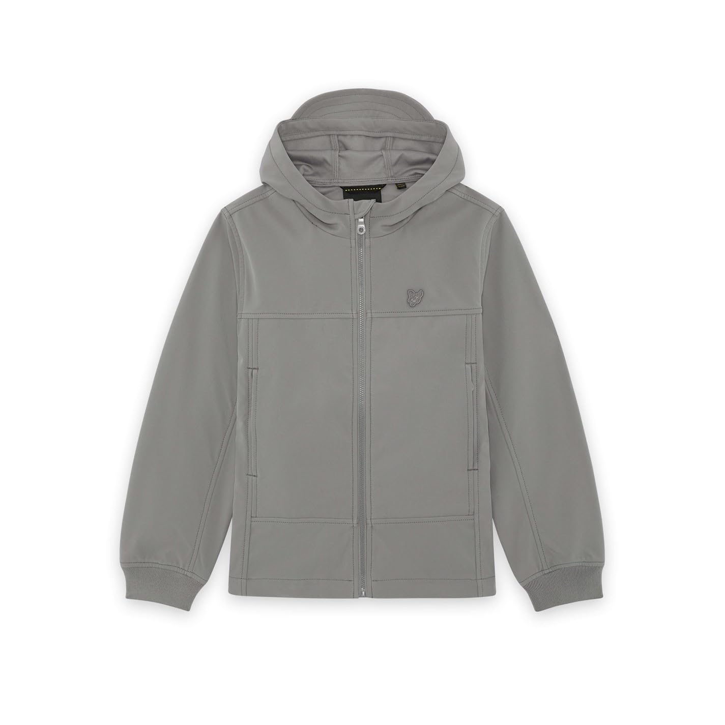 Lyle And Scott Boys Grey Kids' Eagle Softshell Jacket in Size 12 - 13 Years, Sports Direct