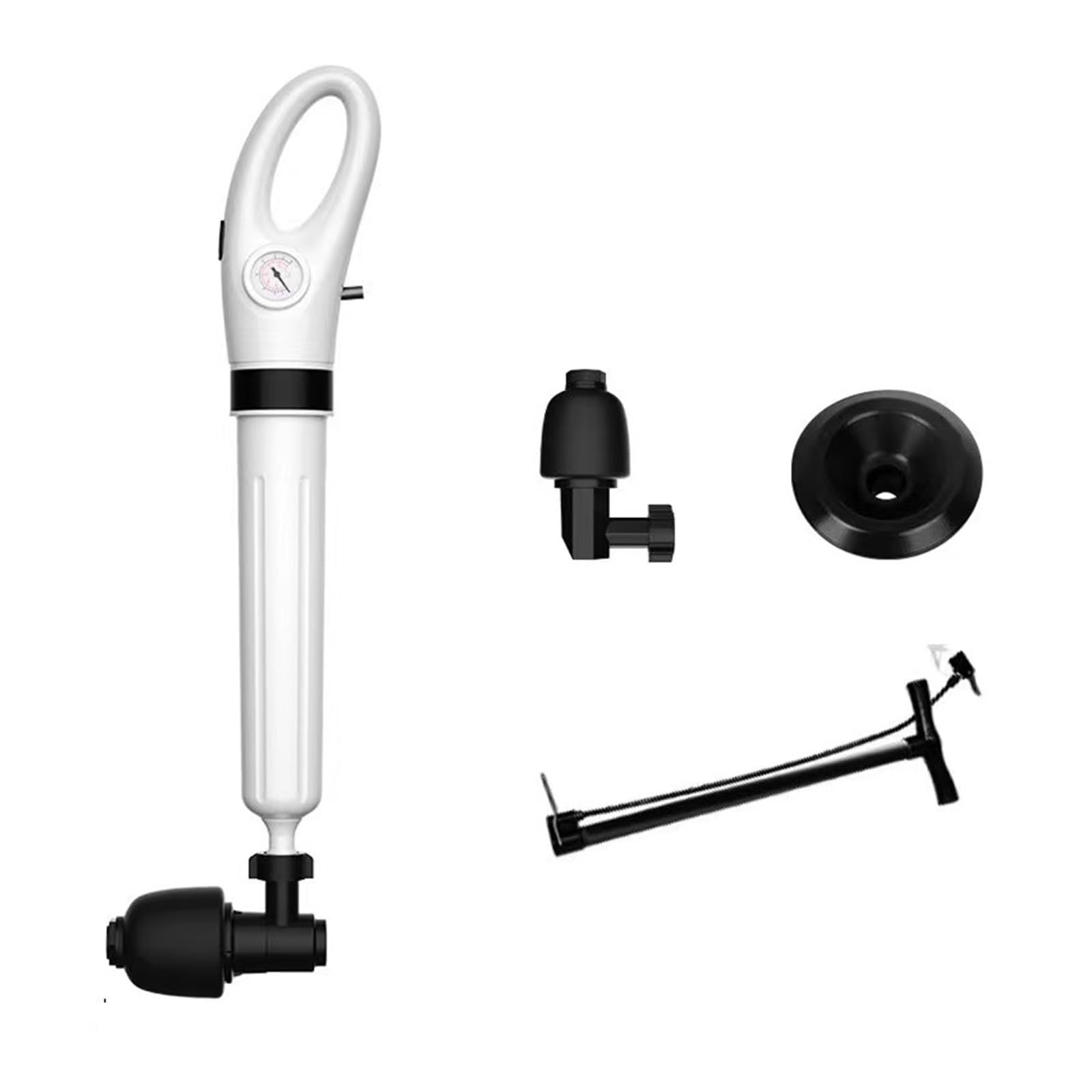 Cekock One Color Sewer Unblocker Clogged Toilet Plunger Drain Cleaner Air Huayuan Drain Cleaner Manual Pneumatic Unblocking Tool