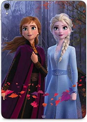 Skinit Decal Tablet Skin Compatible with iPad Pro 11in (2021) - Officially Licensed Disney Frozen II Anna and Elsa Design