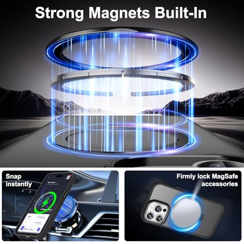 Coque iPhone 14 Pro Max magnétique antichoc translucide fine mate - 2